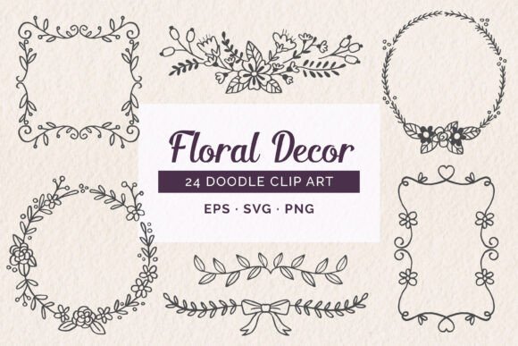 A Brand Designer's Take on Doodle Floral Graphics