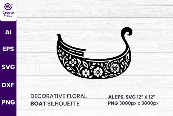 A Crafts Designer's Review of the Floral Boat Graphics