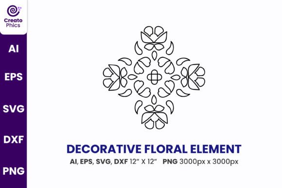 A Designer's Review of Floral Vector Clipart for Graphics and Print Templates
