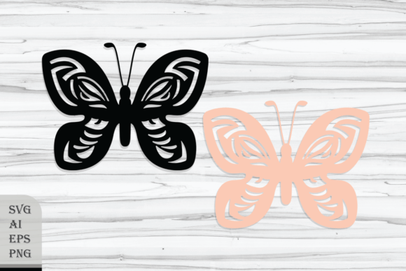 A Designer's Review: The Decorative Magic Butterfly Graphics Asset