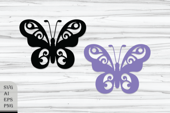 A Designer's Review: The Decorative Mythical Butterfly Graphics