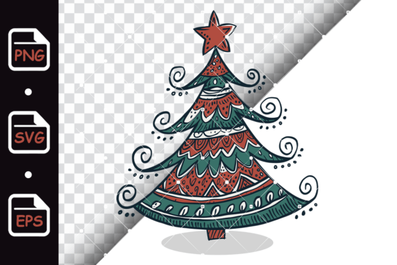 A Festive Graphic for Crafts and Seasonal Merchandise