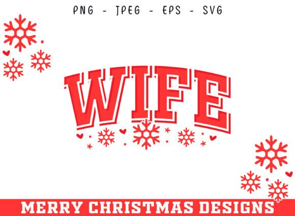 A Handmade Business Review of the Wife Christmas Decorative SVG Design