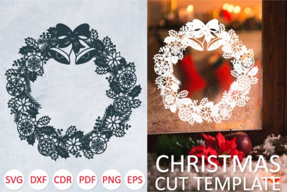 A Handmade Crafter's Review of the Christmas Wreath Graphics