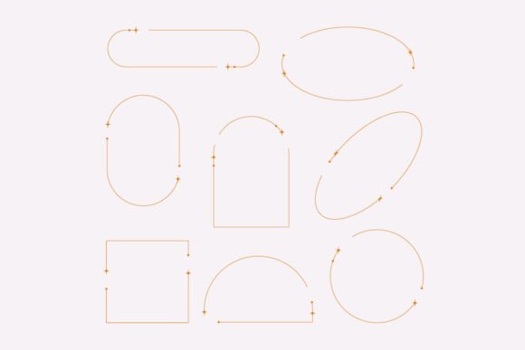 A Modern Border Graphic for Creative Crafters