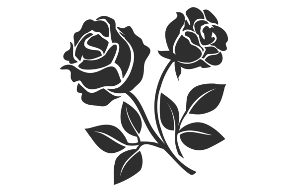A Versatile Decorative Rose Graphic for Your Blog Design