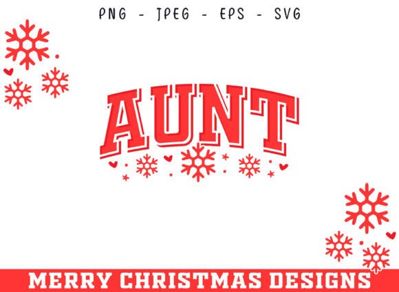 Crafting Cozy Content with Aunt Christmas SVG Graphics