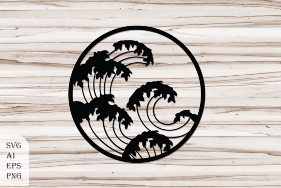 Integrating Abstract Decorative Waves for Modern Branding