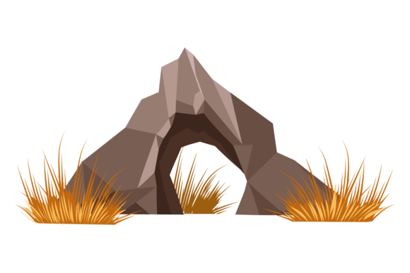 Natural Landscape Stone Decorative Graphic for Crafts